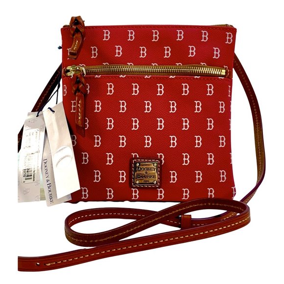 Dooney & Bourke Handbags - Dooney & Bourke Red Sox Double Zip Crossbody NWT